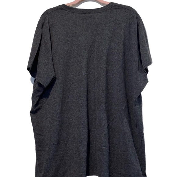 Port & Company (S) Women’s Graphic Yoga Plus Size Tshirt Sz 4X Dark Grey EUC - Picture 2 of 3